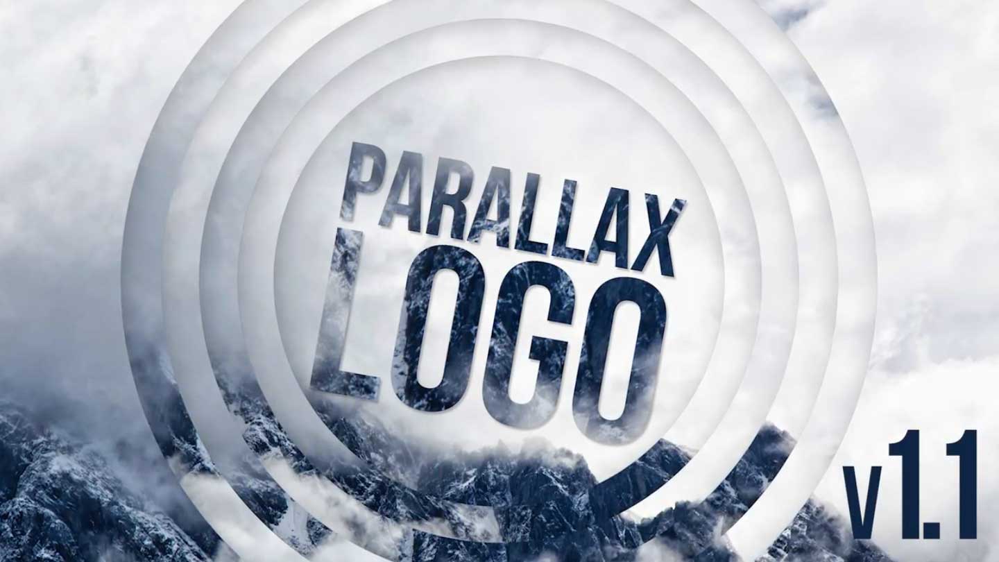 پیش نمایش پروژه پریمیر Parallax logo 35303